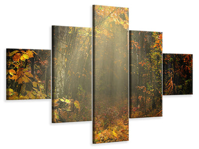 5-piece-canvas-print-we-love-autumn