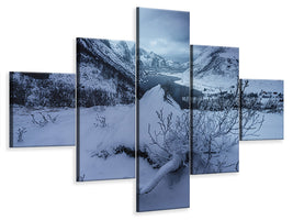 5-piece-canvas-print-winter-is-coming-a