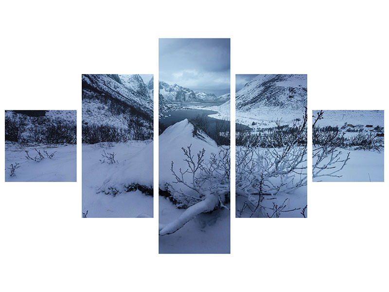 5-piece-canvas-print-winter-is-coming-a