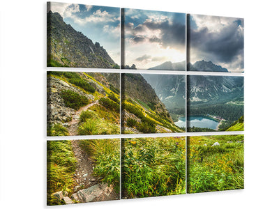 9-piece-canvas-print-mountain-views