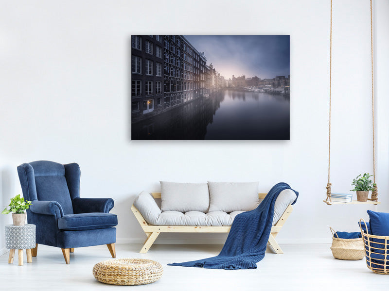 canvas-print-amsterdam-morning-iii