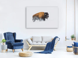 canvas-print-bison-in-the-snow-x