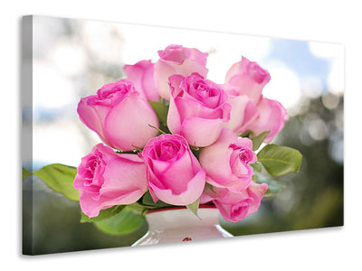 canvas-print-bouquet-of-roses-in-pink