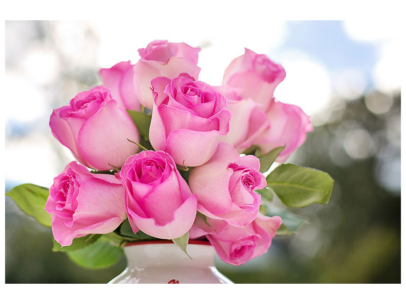 canvas-print-bouquet-of-roses-in-pink