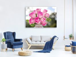 canvas-print-bouquet-of-roses-in-pink