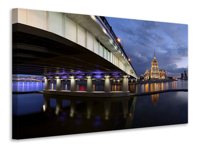 canvas-print-bridge-at-night