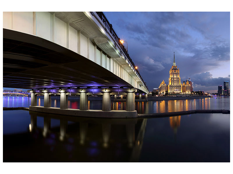 canvas-print-bridge-at-night