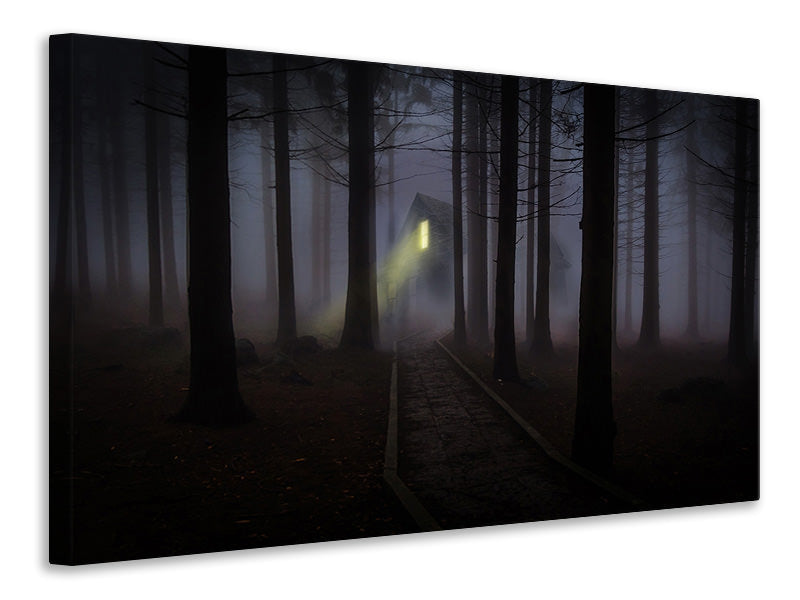 canvas-print-fog-in-the-forest