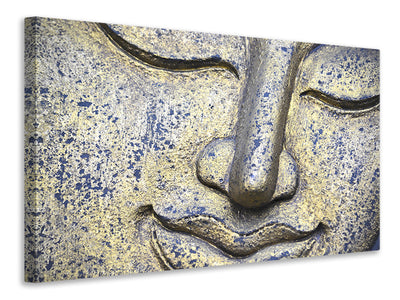 canvas-print-head-of-a-buddha-in-xxl