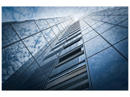 canvas-print-high-rise-in-the-clouds