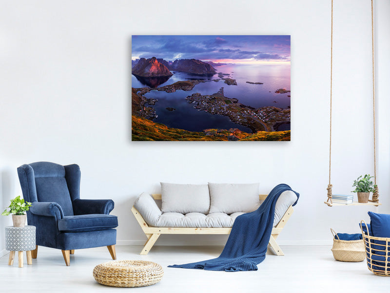 canvas-print-lofoten-sunrise