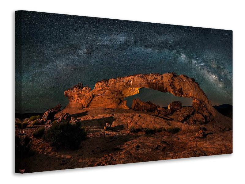 canvas-print-milky-way-over-the-sunset-arch