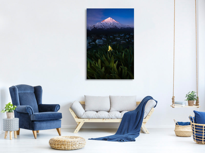 canvas-print-mount-damavand-in-blue-moments