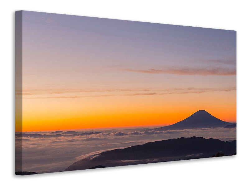 canvas-print-mount-fuji-at-sunset