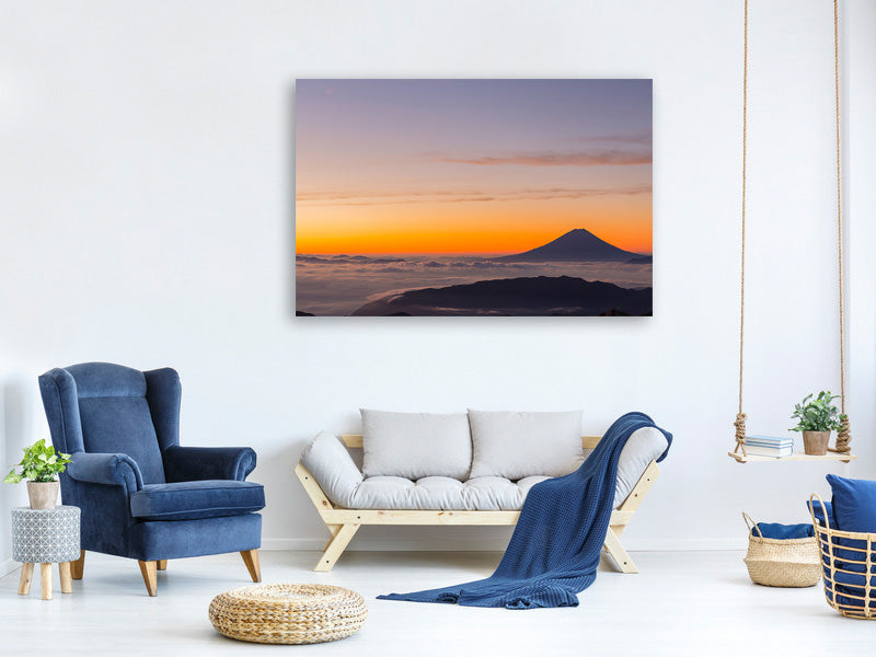 canvas-print-mount-fuji-at-sunset