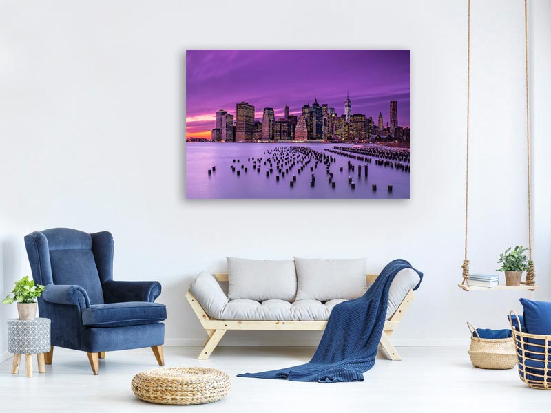 canvas-print-new-york-violet-sunset-x