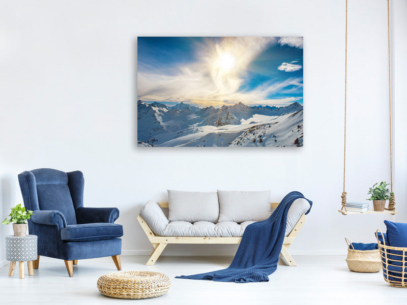 canvas-print-over-the-snowy-peaks