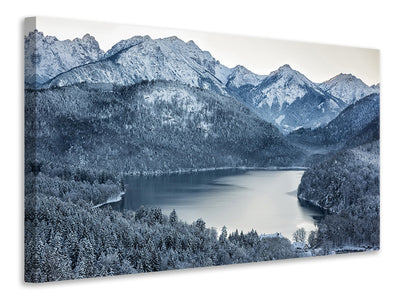 canvas-print-photo-wallaper-mountains-in-monochrome