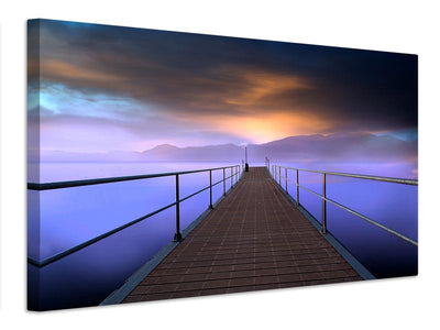 canvas-print-pier-at-sunset-x