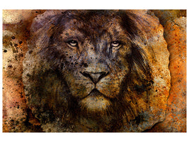 canvas-print-portrait-of-a-lion-ii