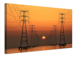 canvas-print-power-line-x