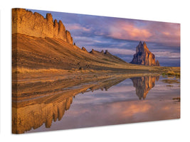 canvas-print-reflection-of-shiprock-x