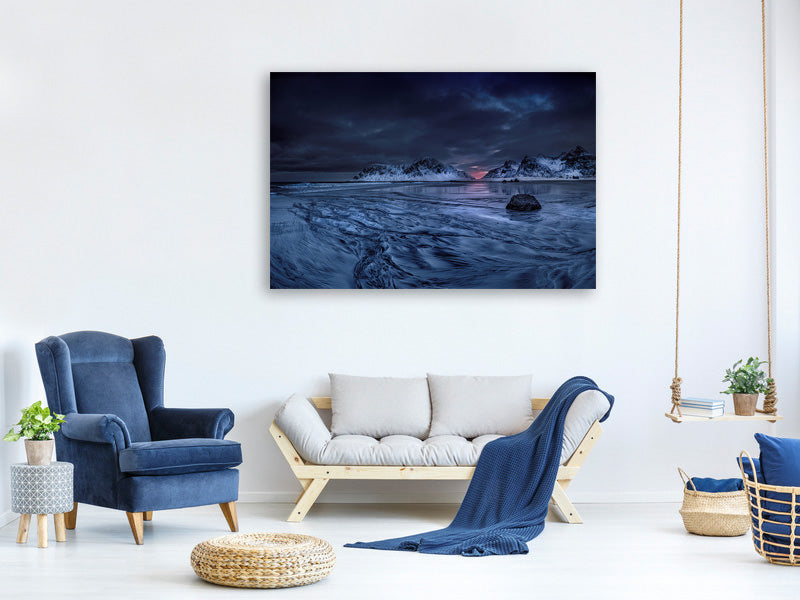 canvas-print-skagsanden-beach-lofoten