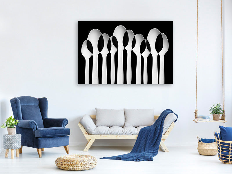 canvas-print-spoons-abstract-forest