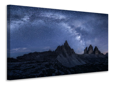 canvas-print-stars-in-the-dolomites