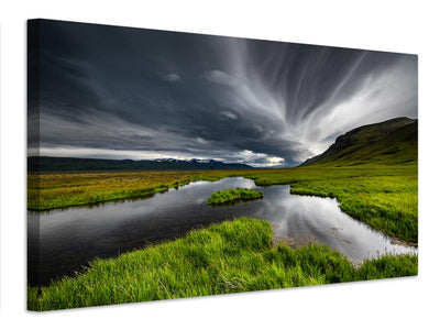 canvas-print-stormy-iceland-lake-x