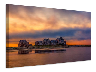 canvas-print-sunset-at-plougrescant-x