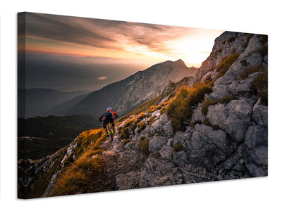 canvas-print-sunset-high-alpine-ride-x