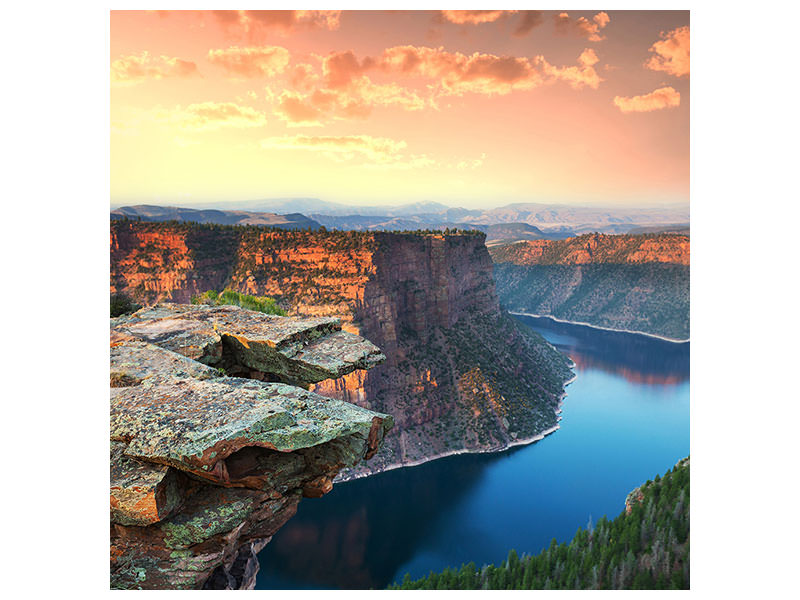 canvas-print-sunset-rocky-mountains