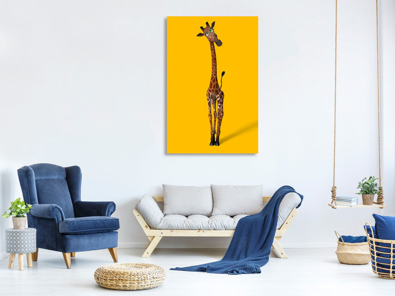 canvas-print-sweety-giraffes