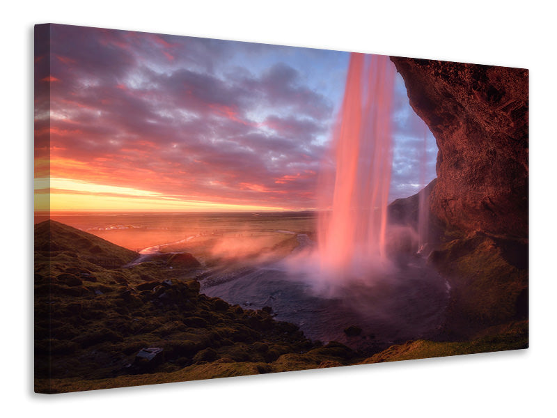 canvas-print-the-burning-falls