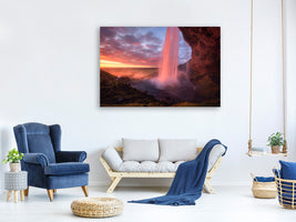 canvas-print-the-burning-falls