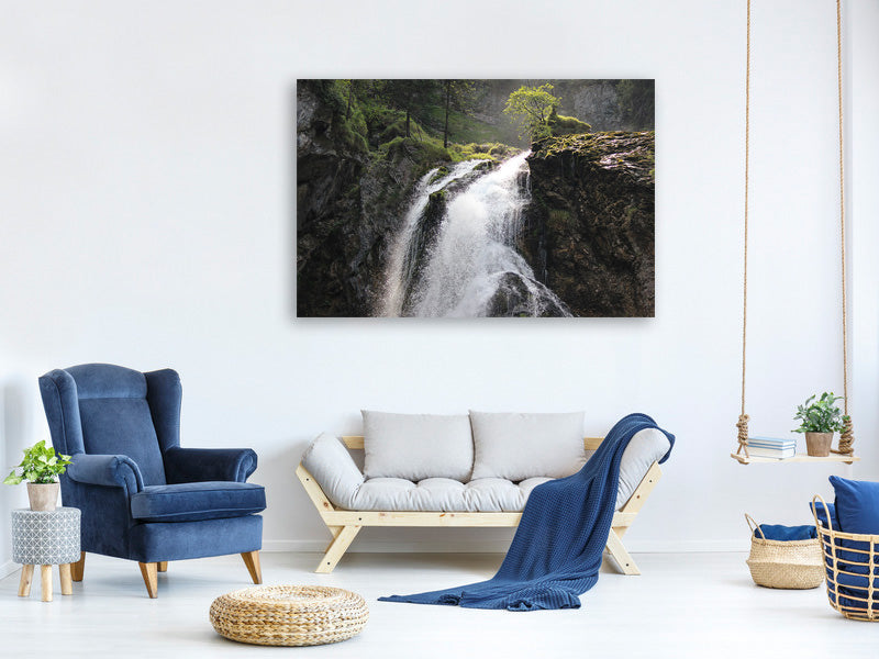 canvas-print-the-gollinger-waterfall