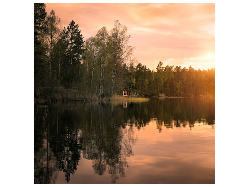 canvas-print-the-little-red-house