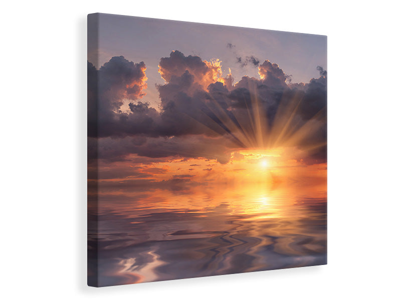 canvas-print-thrilling-sunset