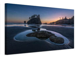 canvas-print-twilight-at-second-beach-x