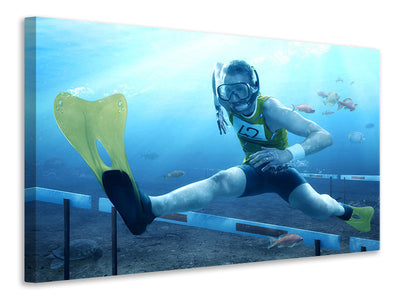 canvas-print-underwater-hurdling