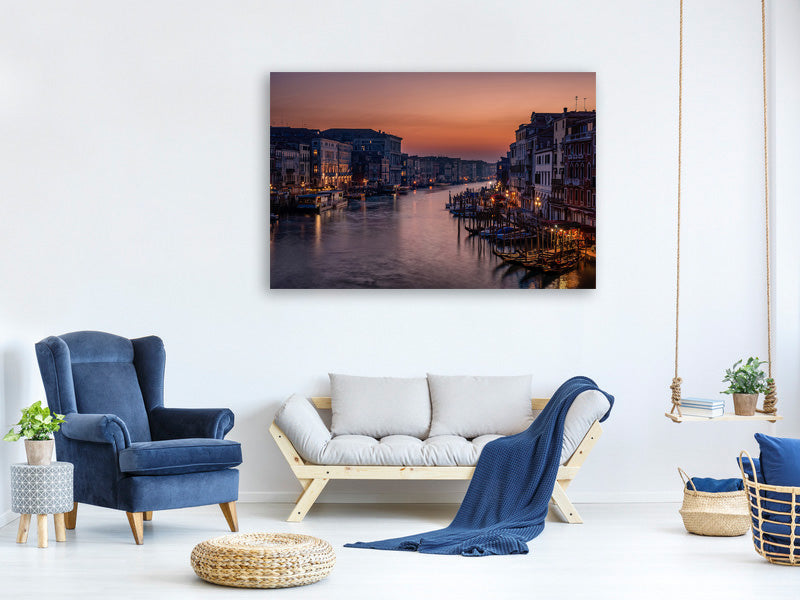 canvas-print-venice-grand-canal-at-sunset