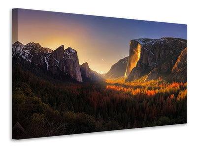 canvas-print-yosemite-firefall