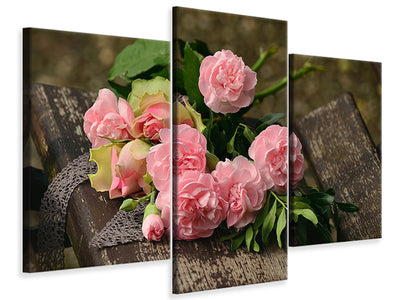 modern-3-piece-canvas-print-a-bouquet-of-roses
