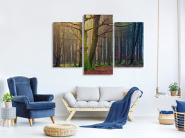 modern-3-piece-canvas-print-alone-in-the-woods