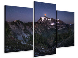 modern-3-piece-canvas-print-blood-moon-over-mt-shuksan