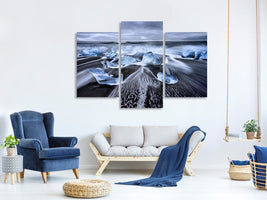 modern-3-piece-canvas-print-blue-diamonds