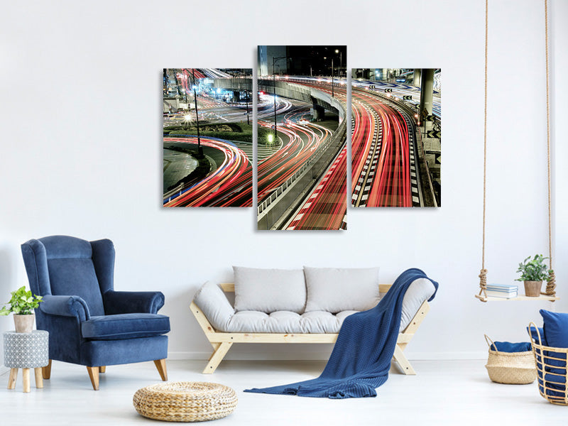 modern-3-piece-canvas-print-chaotic-traffic