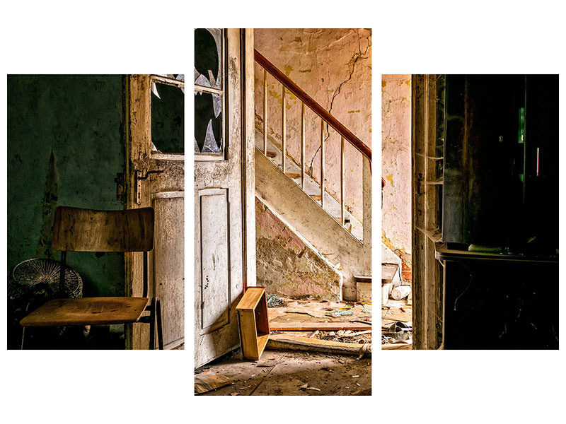 modern-3-piece-canvas-print-crumbled-stairs