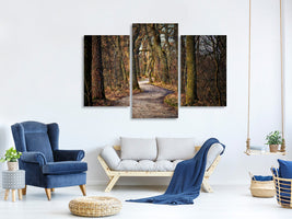 modern-3-piece-canvas-print-enchanted-forest